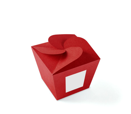 Box for Beauty Creams, Original and Shaped like a Flower