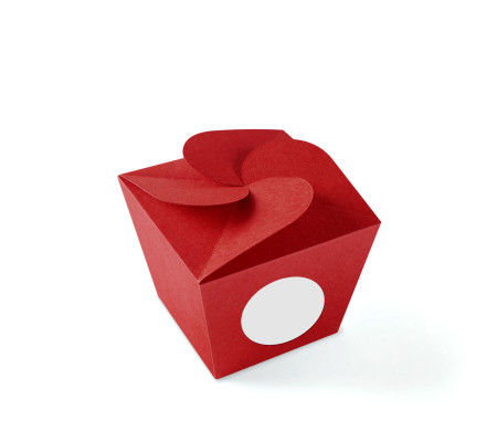 Box for Beauty Creams, Original and Shaped like a Flower