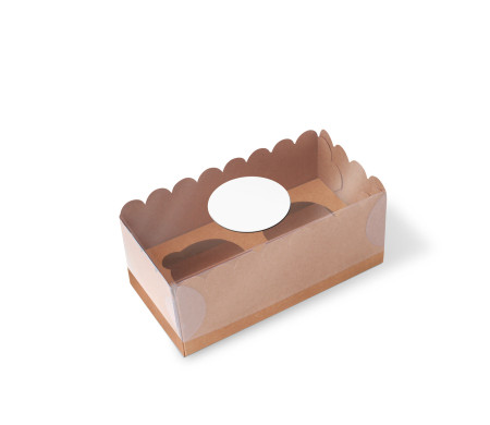 Boîte Carton Cupcake Individuelle | SelfPackaging