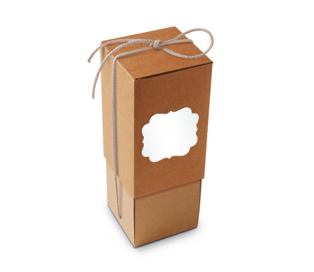 Cardboard Box for Bottles Ideal for Gifts