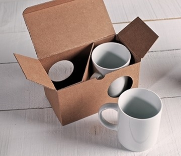 Simple box for mugs
