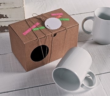 Box for two mugs