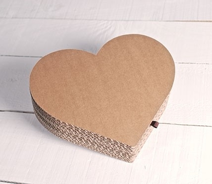 Vagabundo Grupo incluir Corazón de cartón decorativo, ¡un regalo con amor!