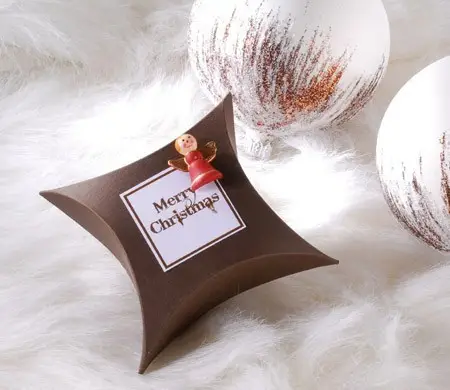 Caja regalo con angelito...