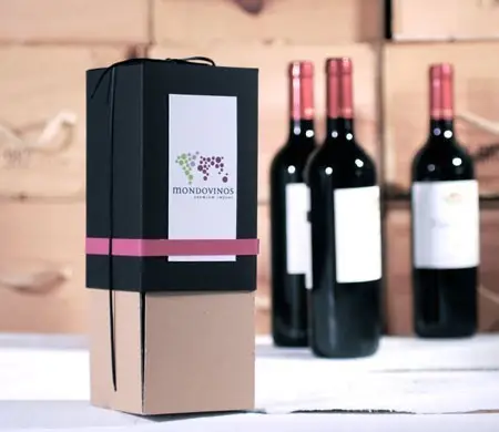 Gift box for a wine bottle...