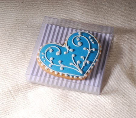 Cajita Transparente para Cookies Cajita Transparente para Cookies