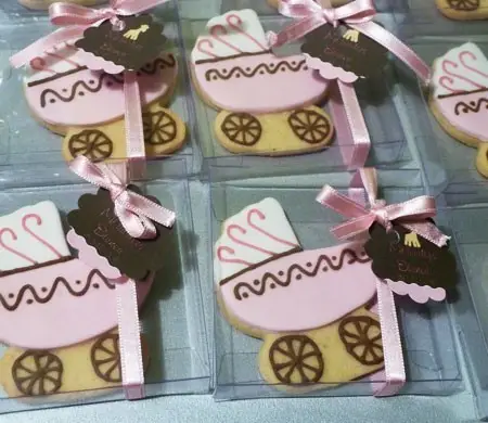 Clear box for baby shower...