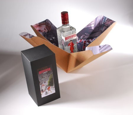 Beautiful Bicolour Gift Box for Bottles Beautiful Bicolour Gift Box for Bottles
