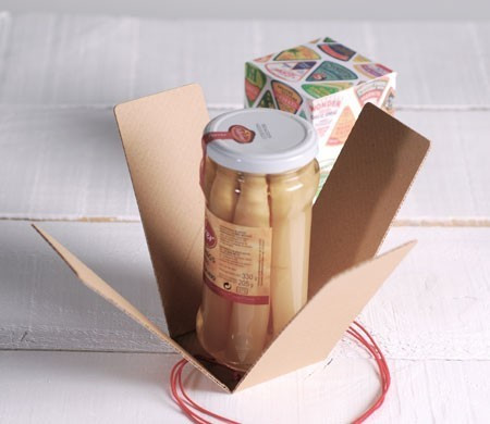 Boîte Verticale avec Couvercle Imprimé
