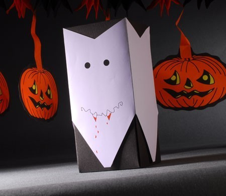 Boîte de Cadeau pour Halloween avec Dracula