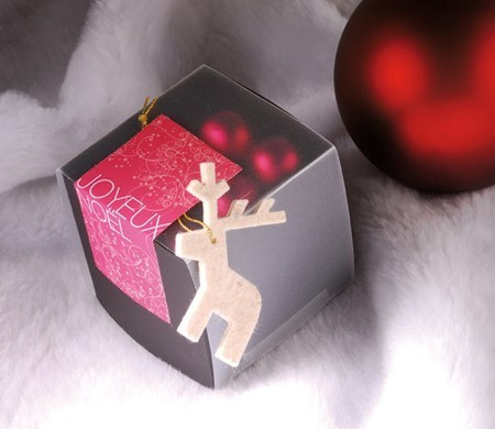 Square box for Christmas...