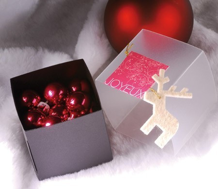 Petite boîte cadeau pour Noël