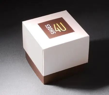 Cajita de cartón con cajones