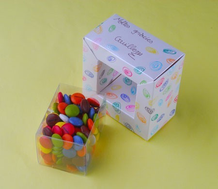 Cajita para Invitación o Detalle de Comunión