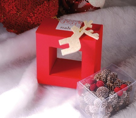 Idea: Scatolina Trasparente Natale | SelfPackaging