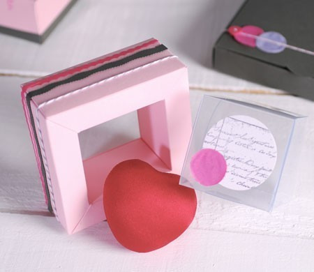 Cajita Rosa para Invitaciones Cajita Rosa para Invitaciones