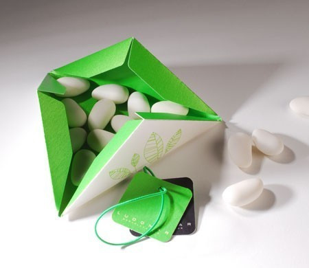 Idée Boîte Triangulaire Imprimée | SelfPackaging