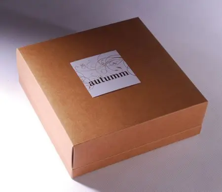 Boîte cadeau carrée avec...