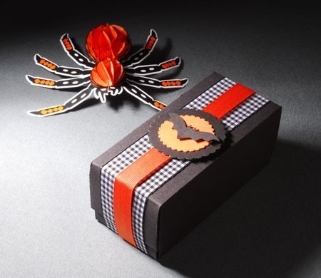 Scatolina con coperchio per Halloween