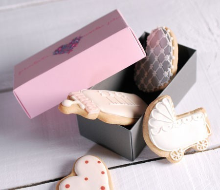 Scatolina per biscotti di nozze 