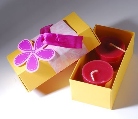 Original and rectangular gift box
