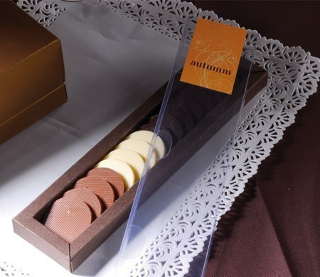 Caja con faja para bombones Caja con faja para bombones