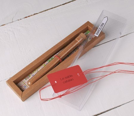 Scatola regalo bislunga