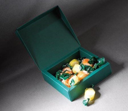 Square gift box for candy presents