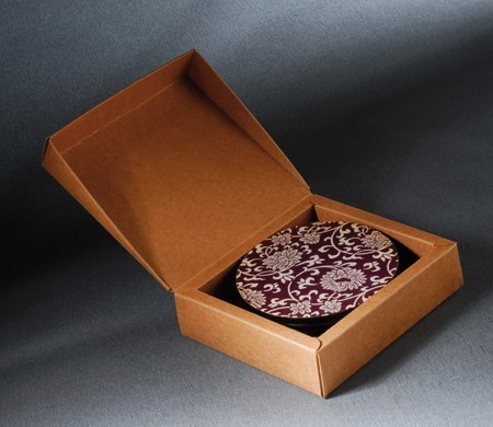 Elegante quadratische Box für wertige Geschenke