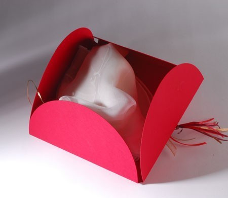 Rote Schachtel Fur Seidentucher | SelfPackaging