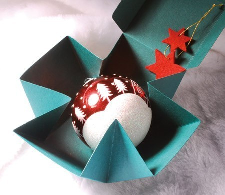 Caja Cuadrada para Regalar en Navidad Caja Cuadrada para Regalar en Navidad