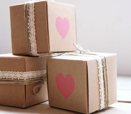 Box for wedding favours