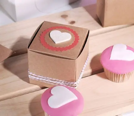 Caja automontable para regalo