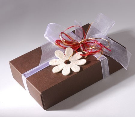 Scatolina per invito al baby shower