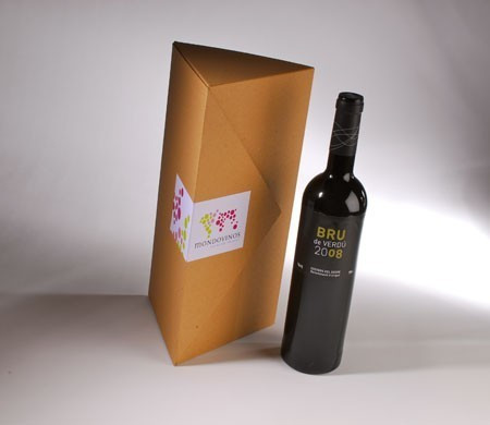 Originale scatola per bottiglie