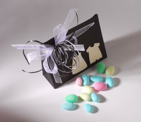 Little sack for christening favours