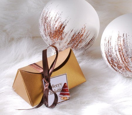 Elegante scatolina per Natale