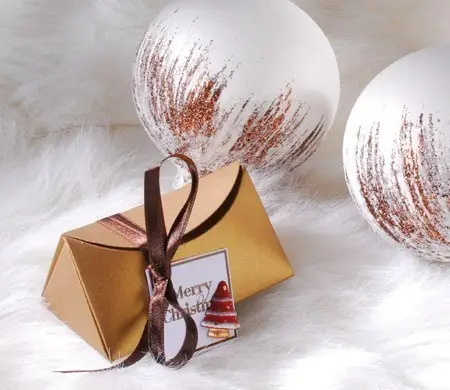 Elegante scatolina per Natale