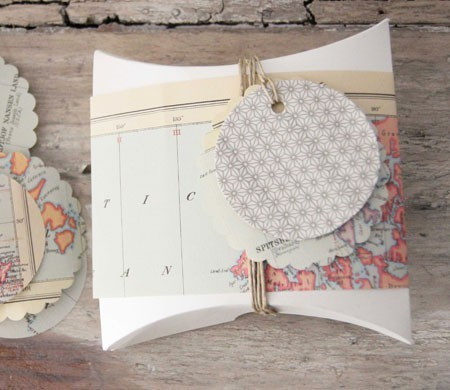 Scatolina con decorazione vintage