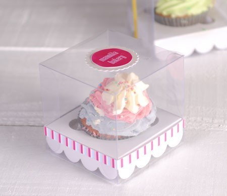 Scatolina per cupcake per matrimoni