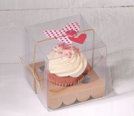 Scatola per una cupcake di nozze