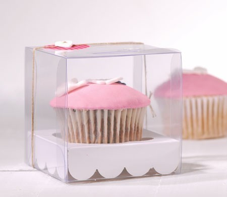 Caja para Un Cupcake para Comunión