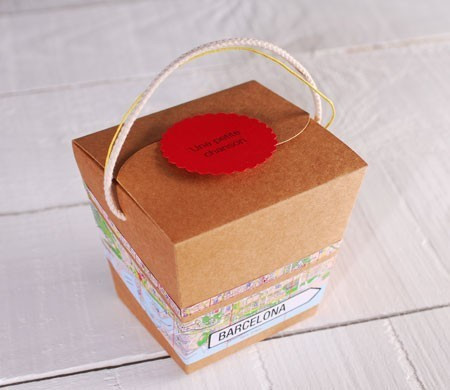 Boîte Cadeau Pot à Pâtes À Emporter