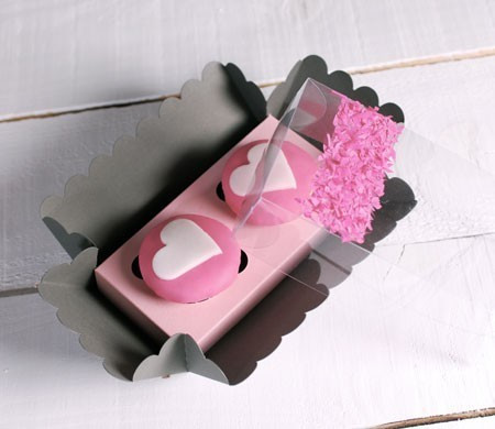 Box für 2 Cupcakes mit...