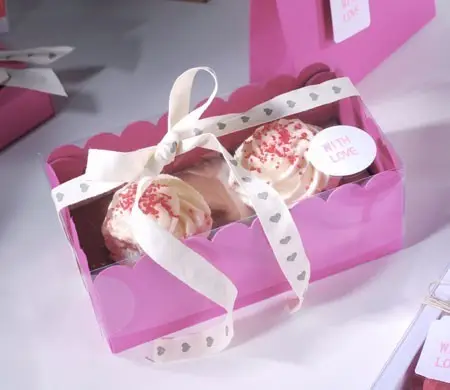 Cajita para cupcakes con...