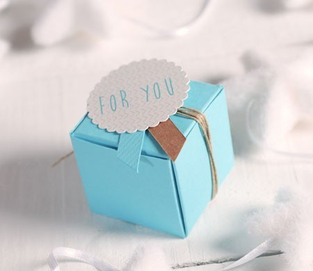 Small square box to...