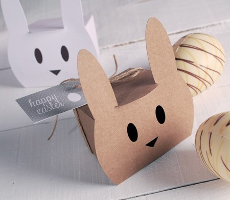 Ostereier Box in Hasenform | Kreatives Oster Packaging
