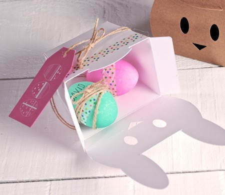 Boîte pour Œufs de Pâques Décorés | Packaging Saisonnier