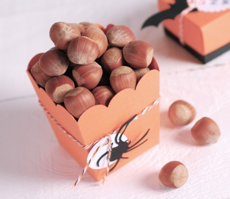 Scatola da pop corn per Halloween