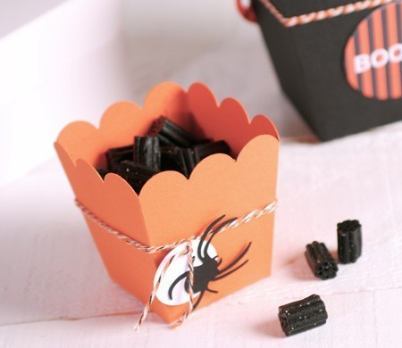 Popcorn box for Halloween parties
